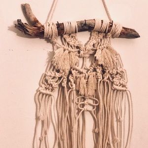 Handmade Macrame Wall Hook